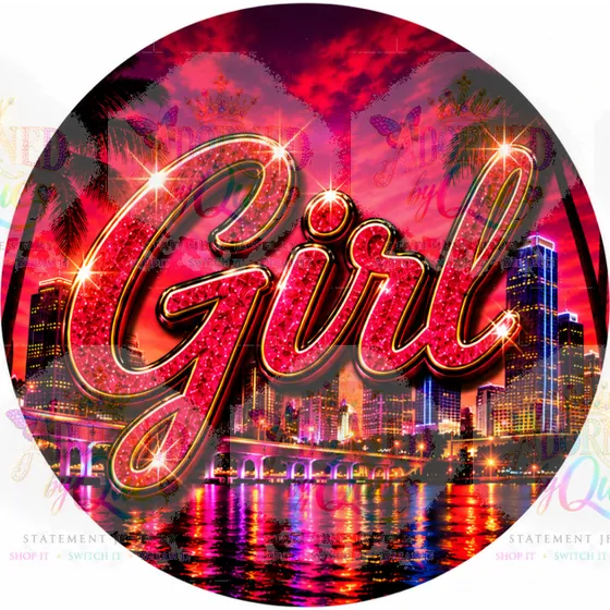 City Girl Miami earrings by Adorned by Que